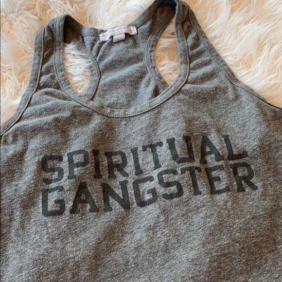 Spiritual Gangster Tops - Spiritual Gangster OG racerback tank top Large